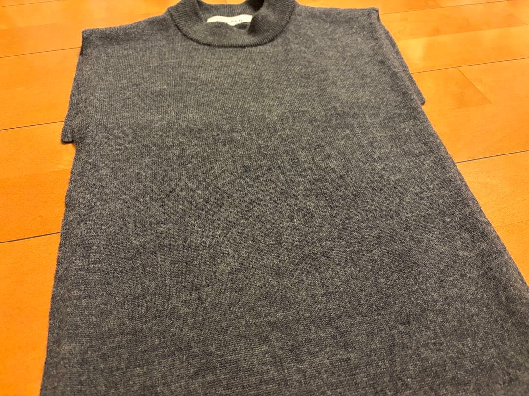 ENFÖLD ロングワンピース 36 オレンジ・グレー