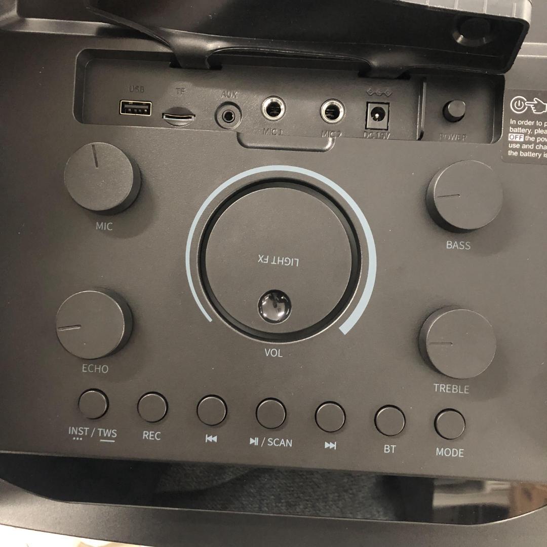 p*e様 未使用　Moukey カラオケスピーカーセット MTS210-1