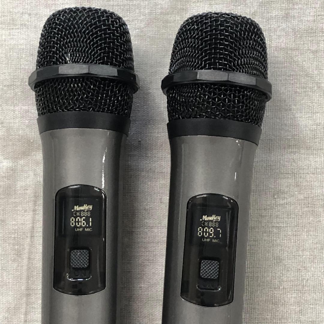 p*e様 未使用　Moukey カラオケスピーカーセット MTS210-1