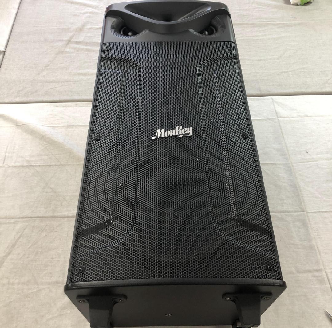 p*e様 未使用　Moukey カラオケスピーカーセット MTS210-1