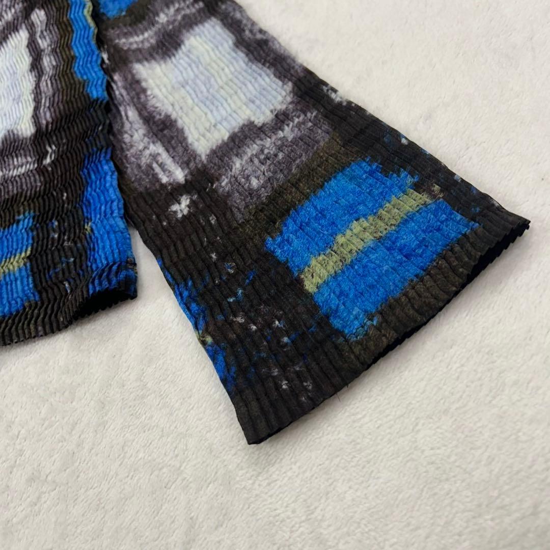 X*A様 I556 美品 M 2 イッセイミヤケ プリーツ カットソー レディー