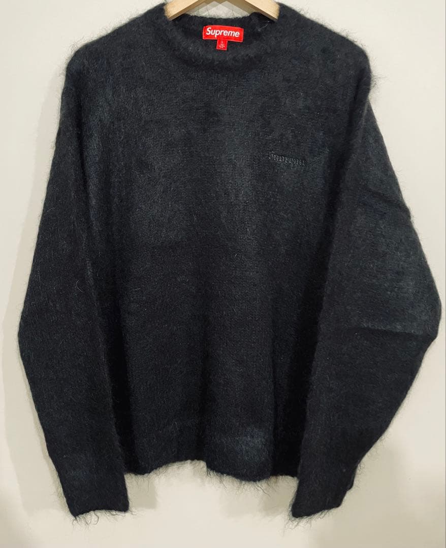 Supreme brushed mohair sweater モヘアセーター