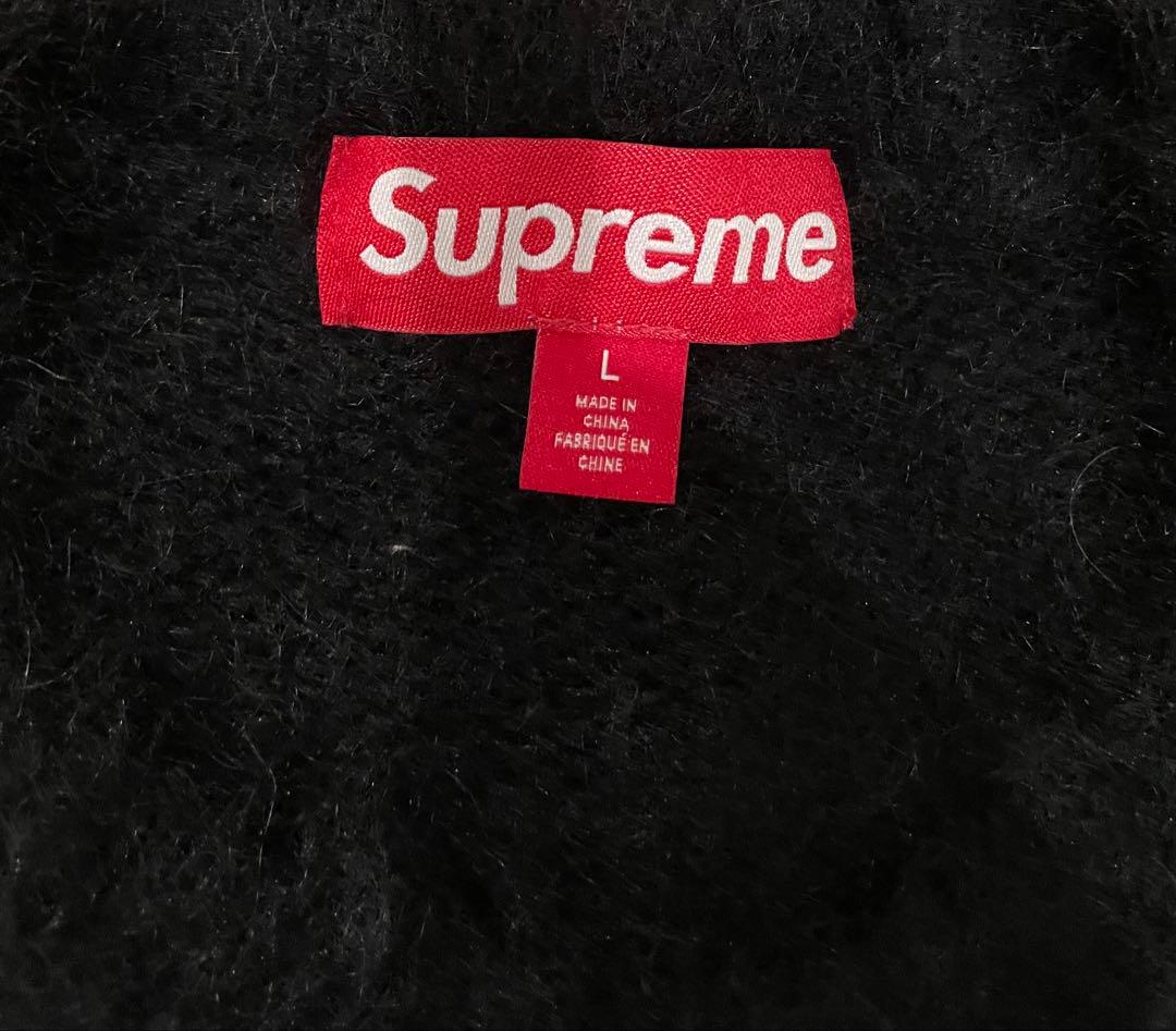 Supreme brushed mohair sweater モヘアセーター