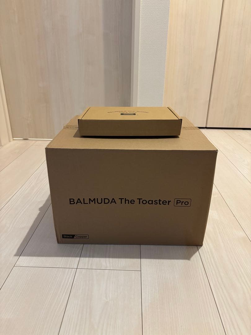 【未使用品】BALMUDA The Toaster Pro/オリジナル琺瑯バット