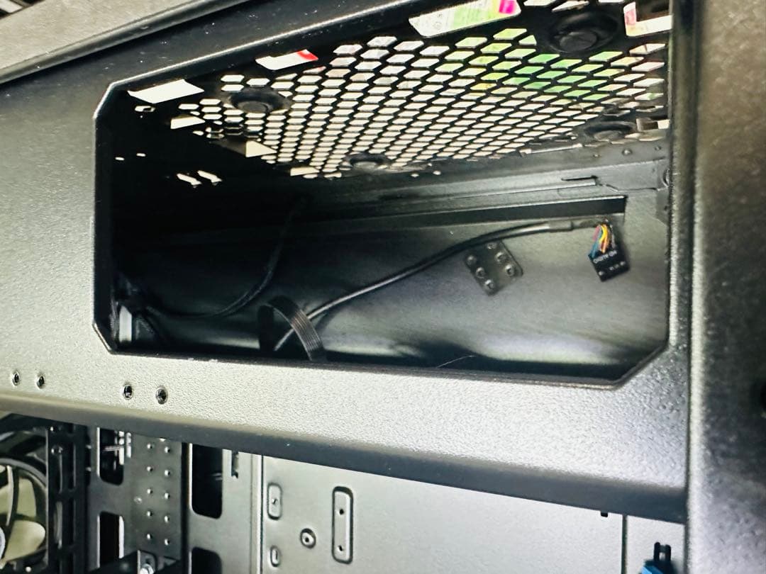 現状品ガレリアCrazy Raccoon コラボゲーミングPC透明ガラスケース