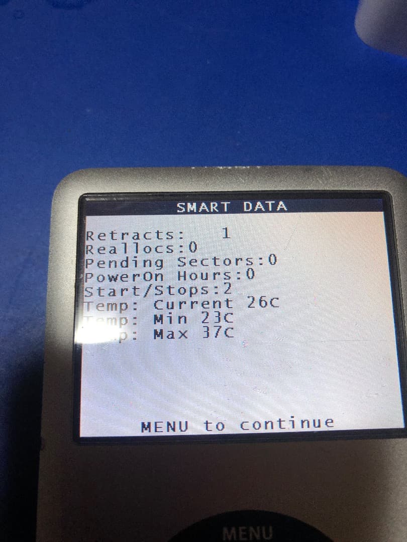 iPod Classic 第6世代80GB　電池新品 HDD再生品