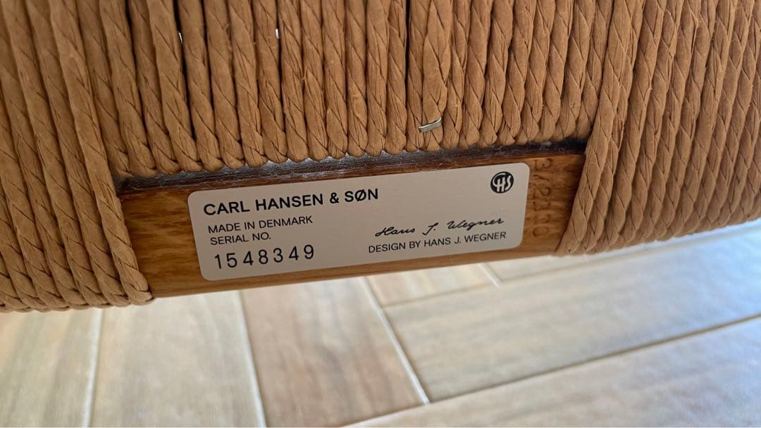 eienken　Yチェア CH24 オークオイル