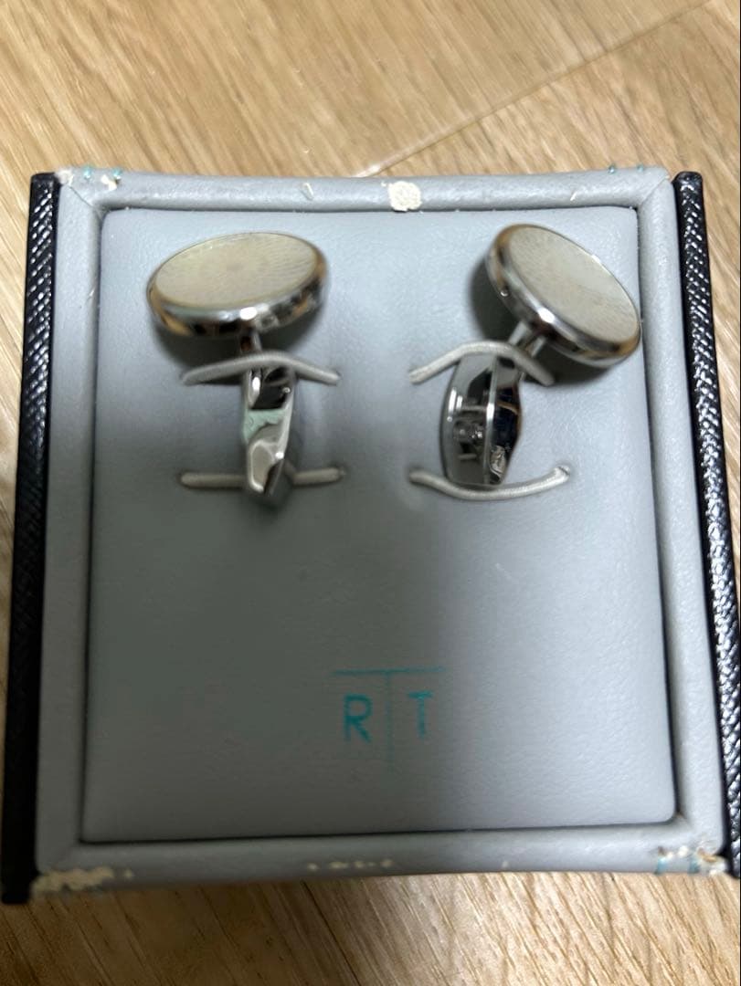 カフス　ブランド　白蝶貝　TATEOSSIAN タテオシアン