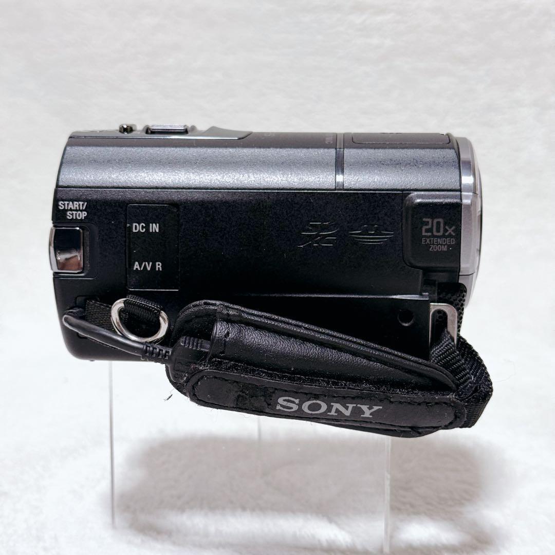 極美品　SONY　HDR-PJ590V HD　ビデオカメラ　バッテリー　2個付
