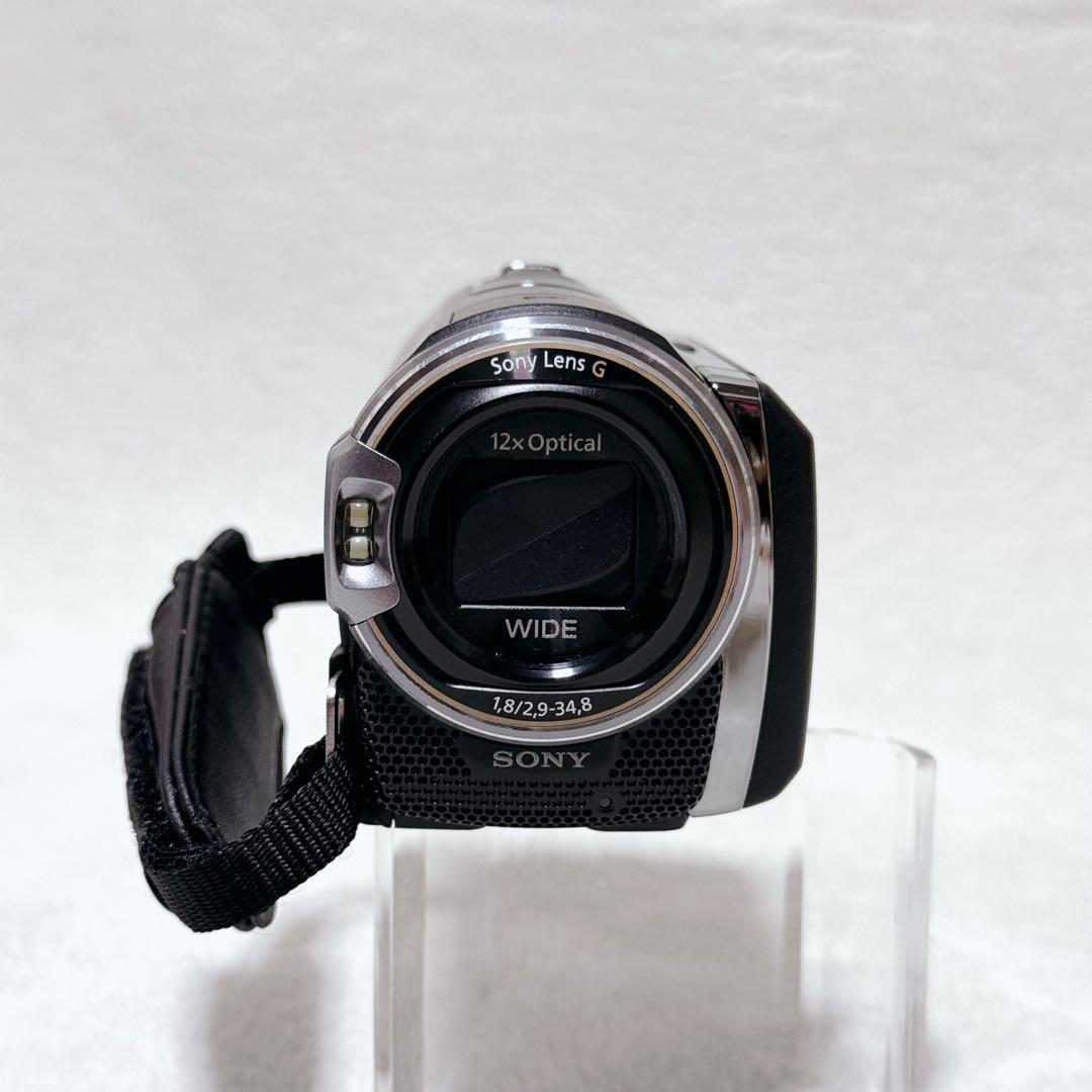 極美品　SONY　HDR-PJ590V HD　ビデオカメラ　バッテリー　2個付