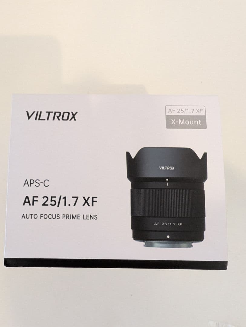 VILTROX AF 25/1.7 XF レンズ