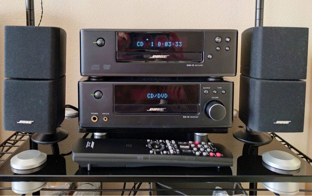 BOSE コンポセット RA-18 DVA-18 AM-5Ⅲ GTS-20美品