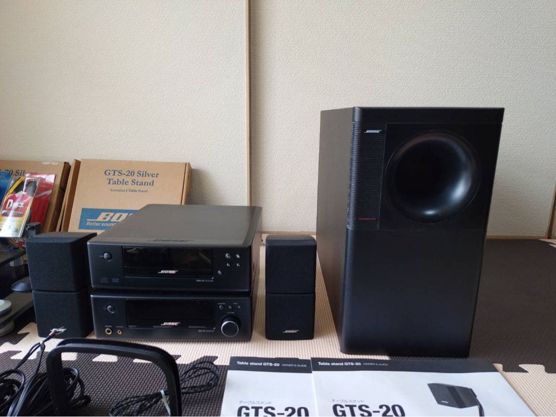 BOSE コンポセット RA-18 DVA-18 AM-5Ⅲ GTS-20美品