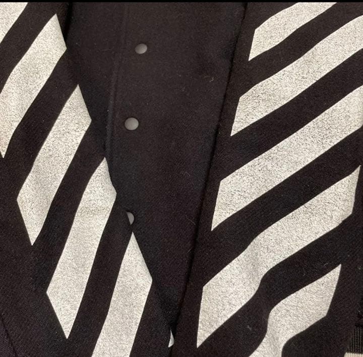 off-white スタジャン