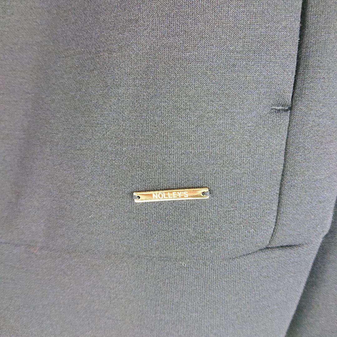 a914 NOLLEY'S ウォッシャブルエアボールスタンドジップブルゾン 美品