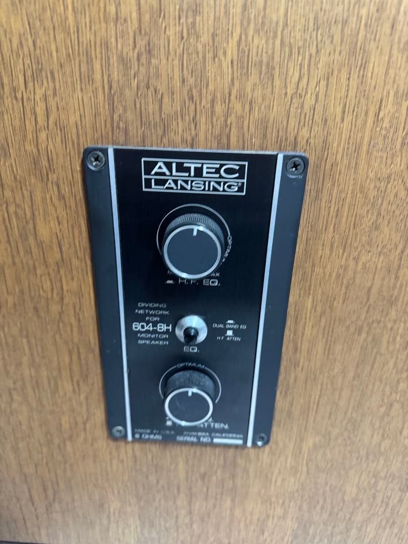 ALTEC LANSING 620B 604-8H ペア 音出し確認済み