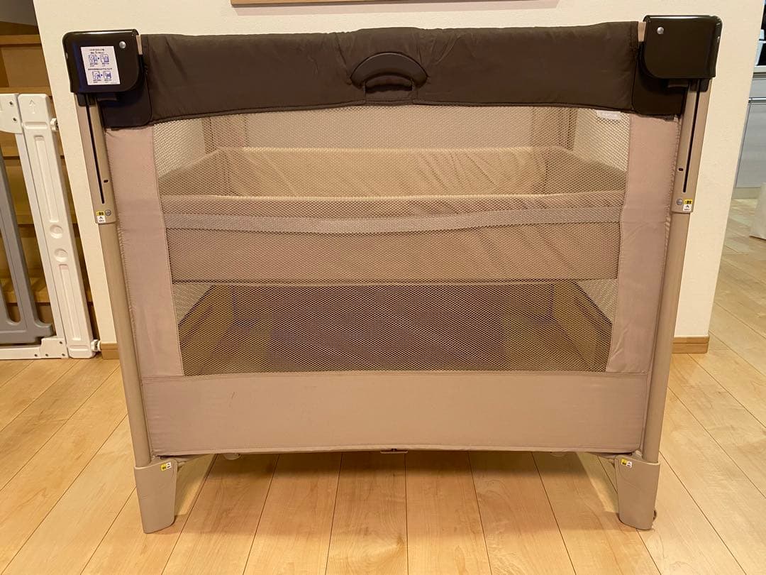 sayu様　Aprica ココネル ベビーベッド 折りたたみ ブラウン