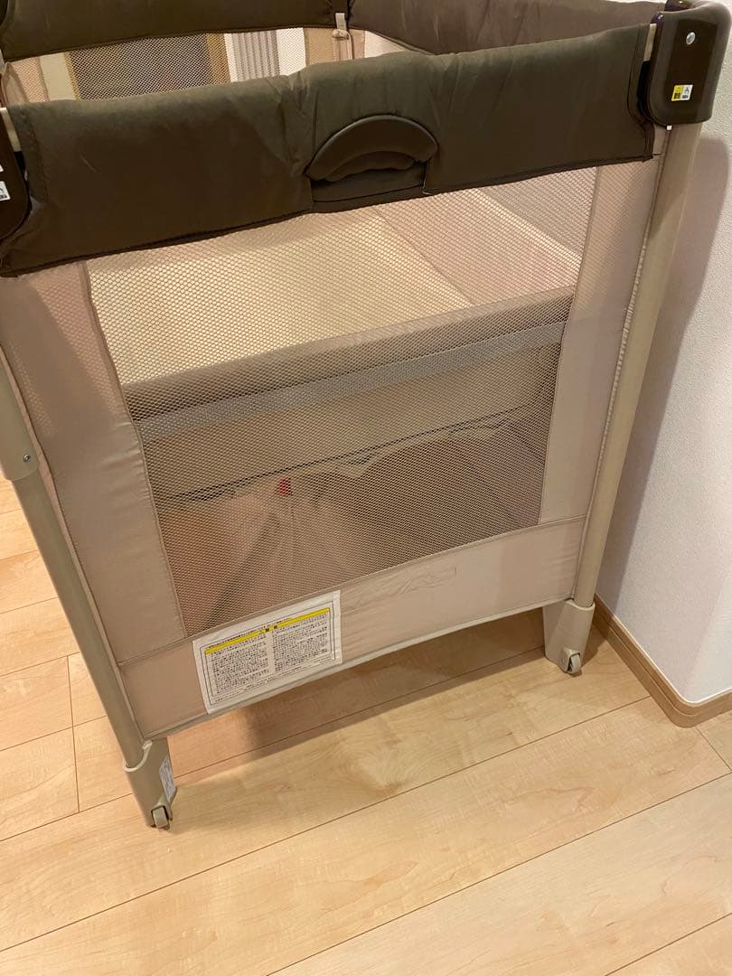sayu様　Aprica ココネル ベビーベッド 折りたたみ ブラウン