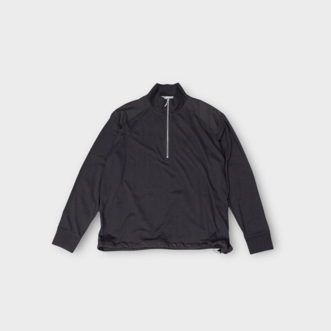 Caledoor【メリノウール ハーフジップセーター】