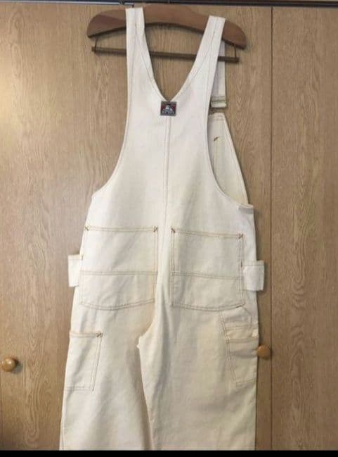 BEN DAVIS オーバーオール USA 生成り