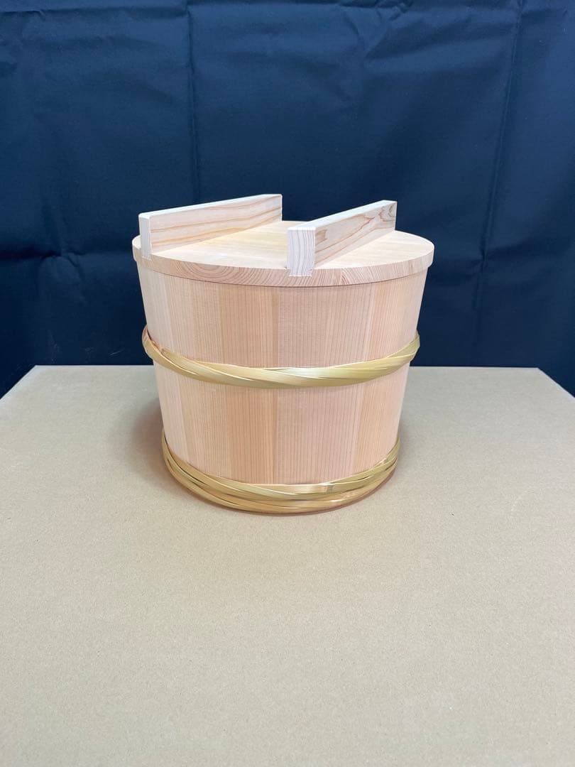 ぽぽ様　木曽さわら　漬物桶7ℓ 竹タガ仕様