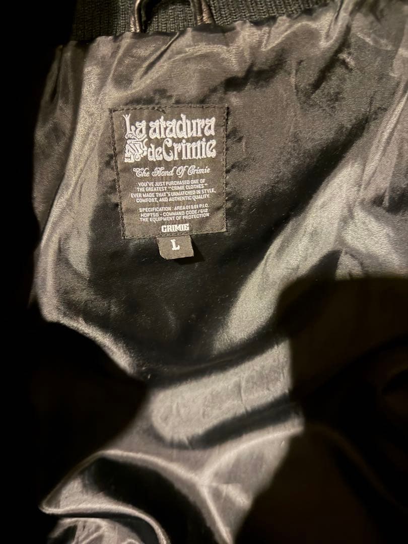 ジャケット・アウター THE CRIMIE diamondLamb Leather Down L