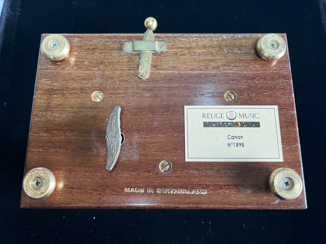 ■希少■ REUGE リュージュ シリンダー式オルゴール Canon カノン