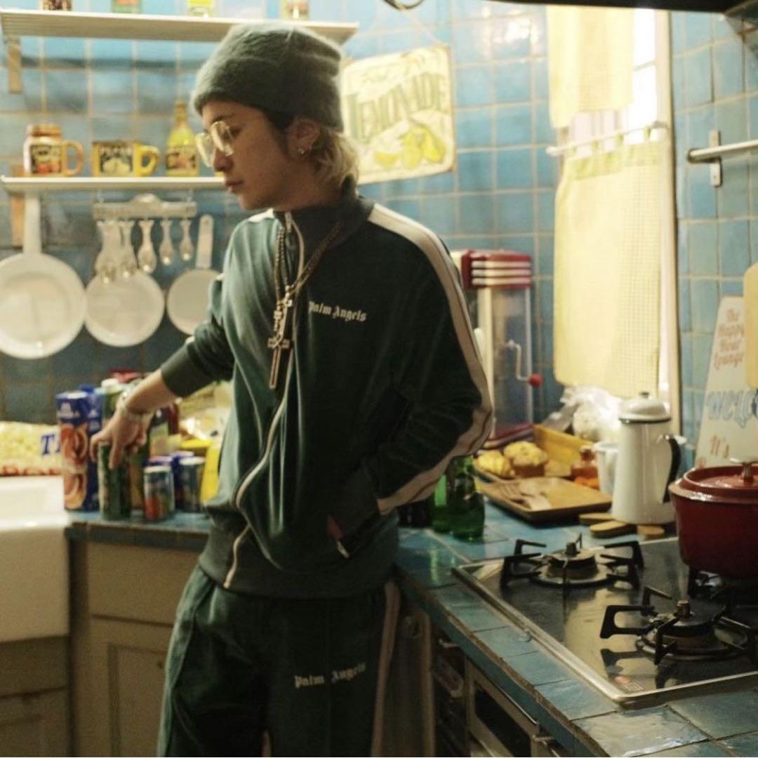 深瀬着用　Supreme Kangol グリーン ニット帽