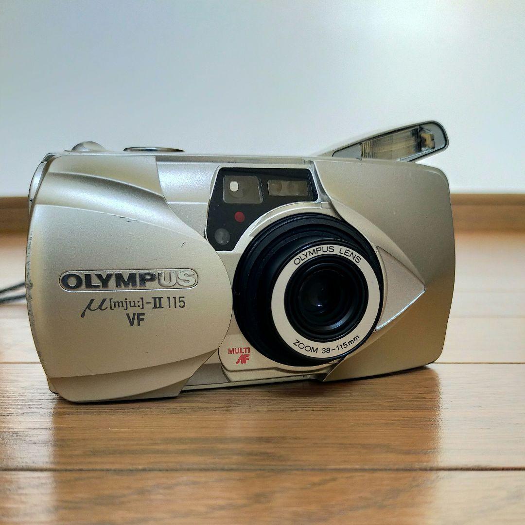 OLYMPUS オリンパス μ[mju:]-II 115 VF フィルムカメラ