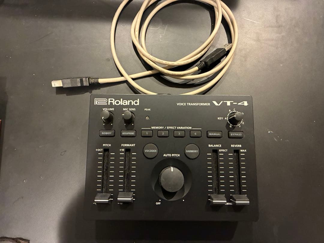 DTM・DAW roland vt 4