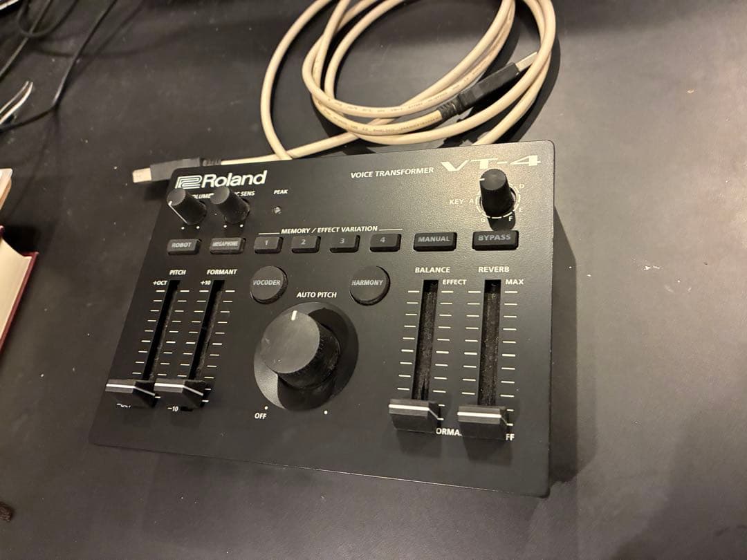 DTM・DAW roland vt 4