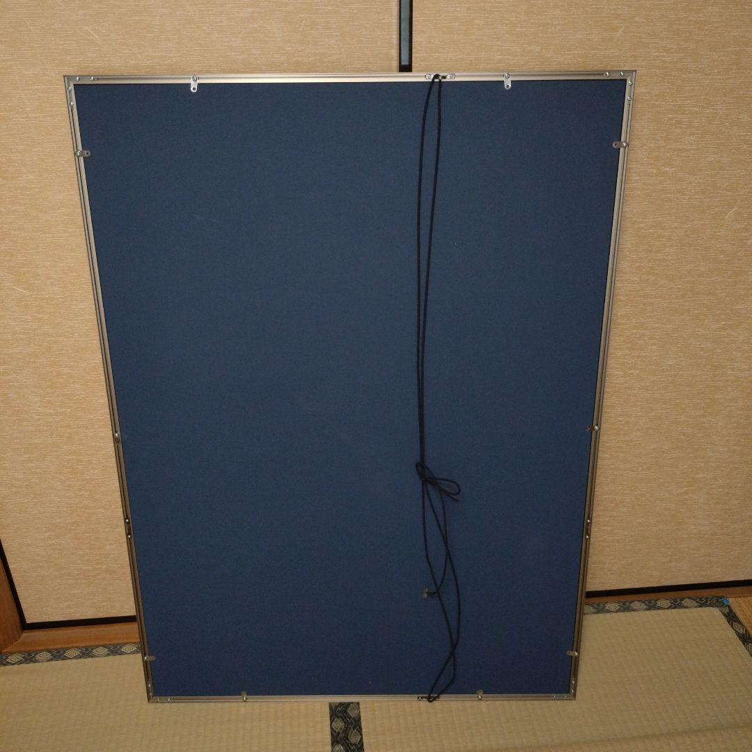 シルバー 油絵額縁 M30 シンプルデザイン①