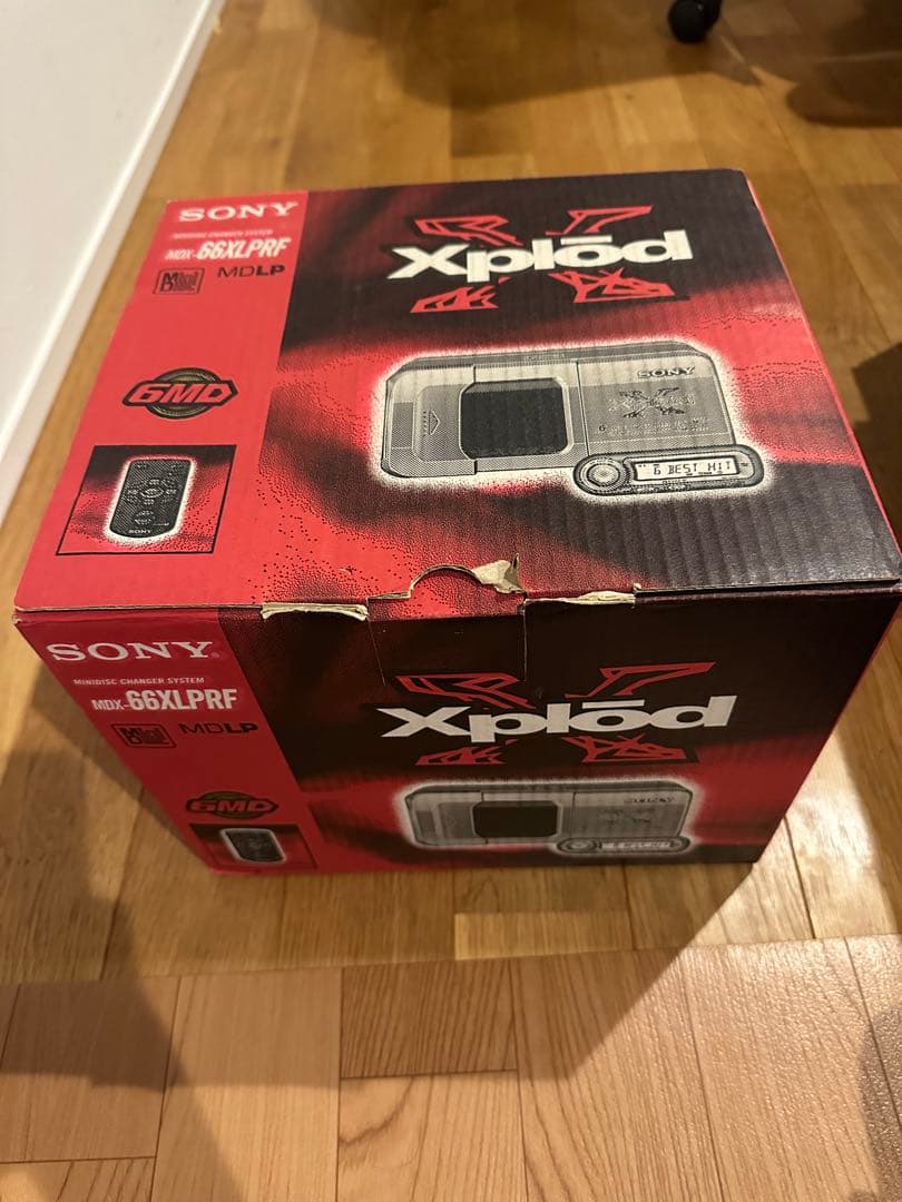 SONY Xplod MDF-66XLRPF MDチェンジャー