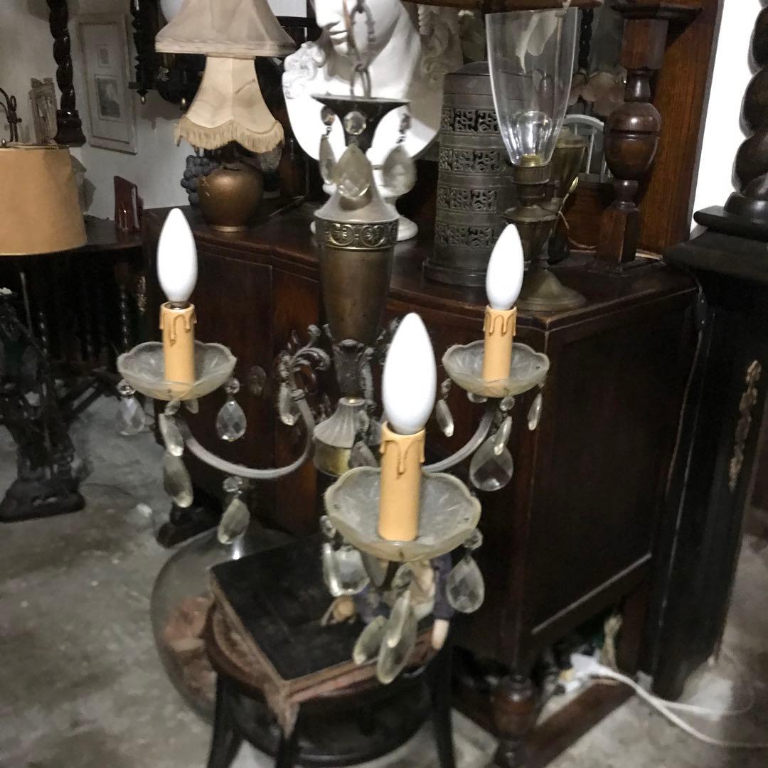 アンティーク フランス シャンデリア 3灯