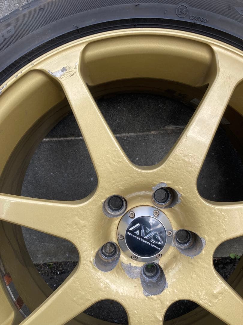 AVS model 7 ホイールタイヤセット