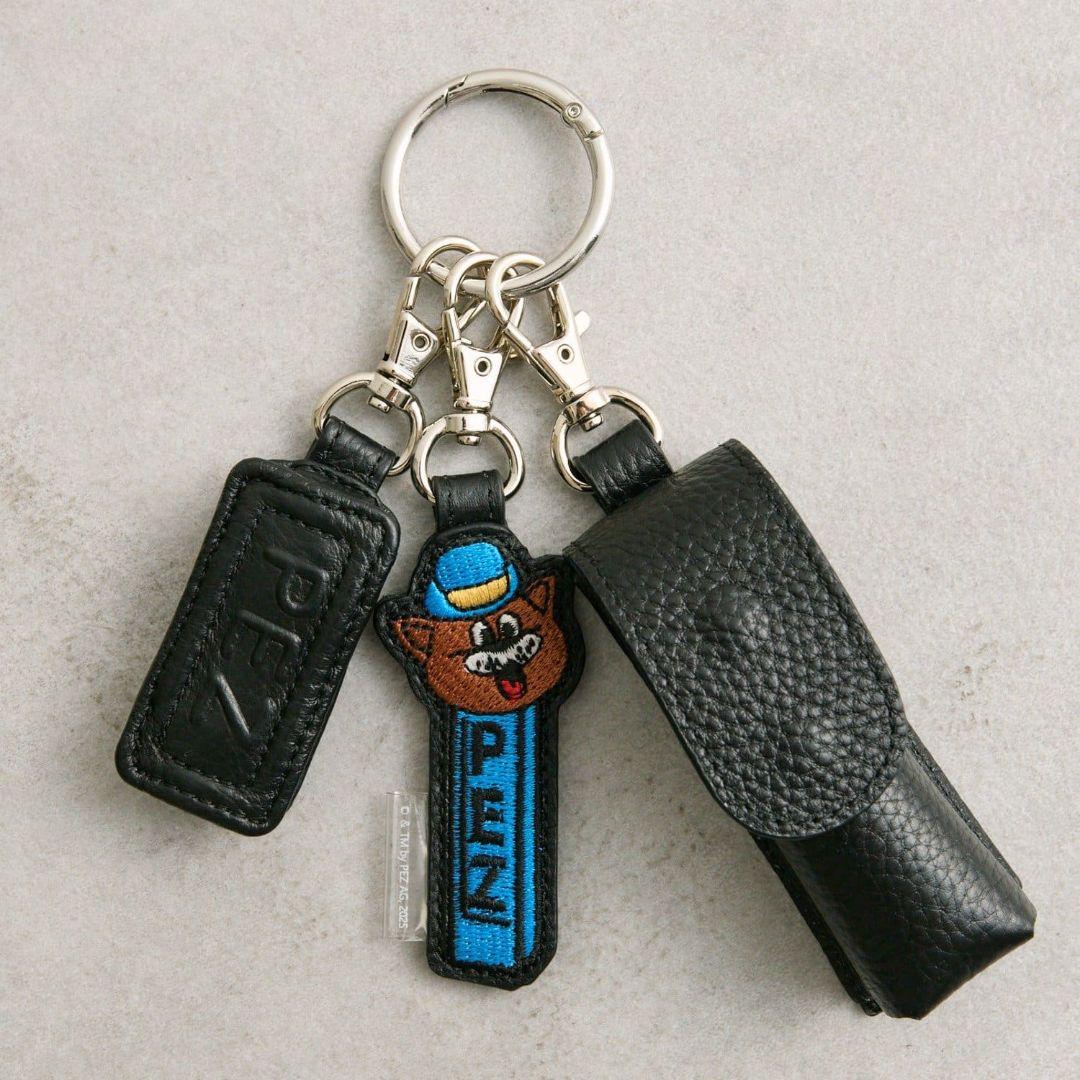 ear PAPILLONNER PEZ×ear 本革リップケースチャーム 新品