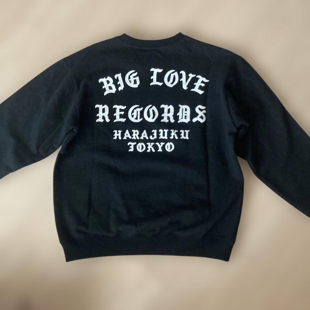 BIG LOVE RECORDS CLASSIC LOGO SWEAT Lサイズ