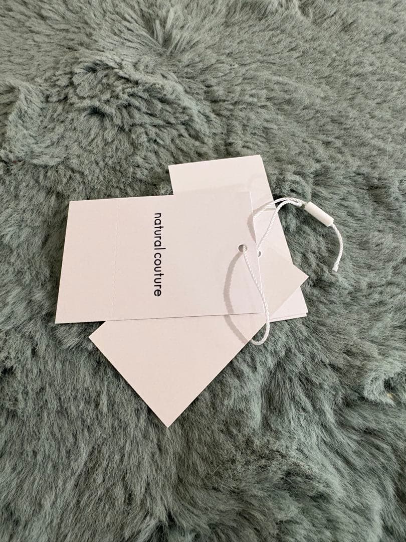 natural couture 前後2wayクロスリボンニットワンピース