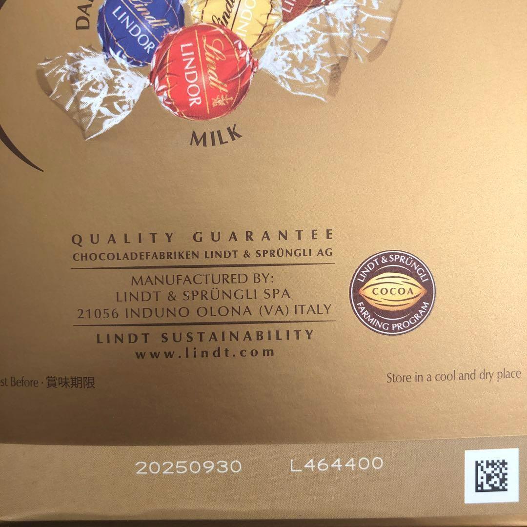 リンツリンドールチョコ　ゴールド、ピンク　合計4箱　192粒