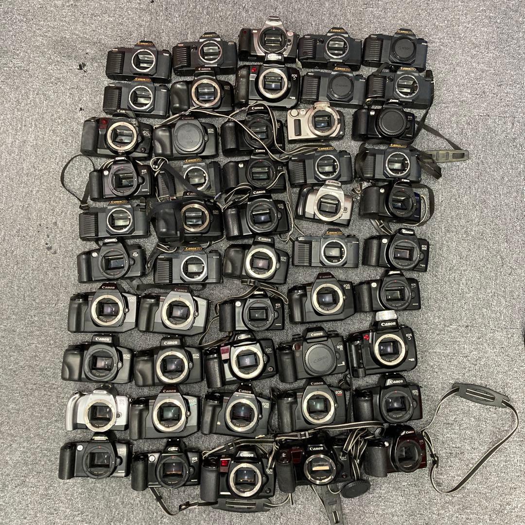 【メ2】計50個 Canon 一眼レフ フィルムカメラ まとめ売り ジャンク品