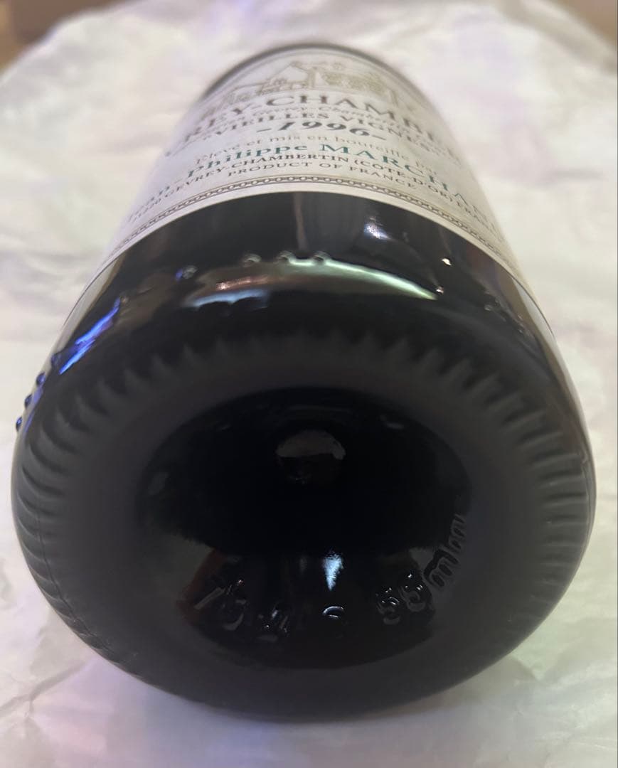 ジュヴレ・シャンベルタン ヴィエイユ・ヴィーニュ1996