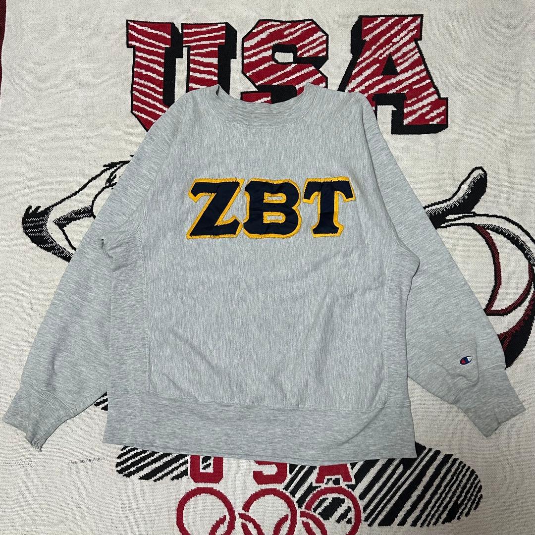 い*〜様 【希少】80s スウェット Champion リバースウィーブ トリコ