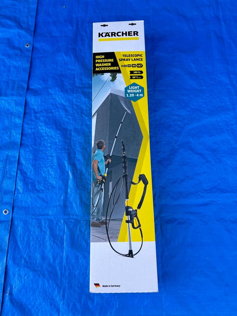 ケルヒャー 高圧洗浄機用延長パイプ 1.20m-4m　外壁洗浄