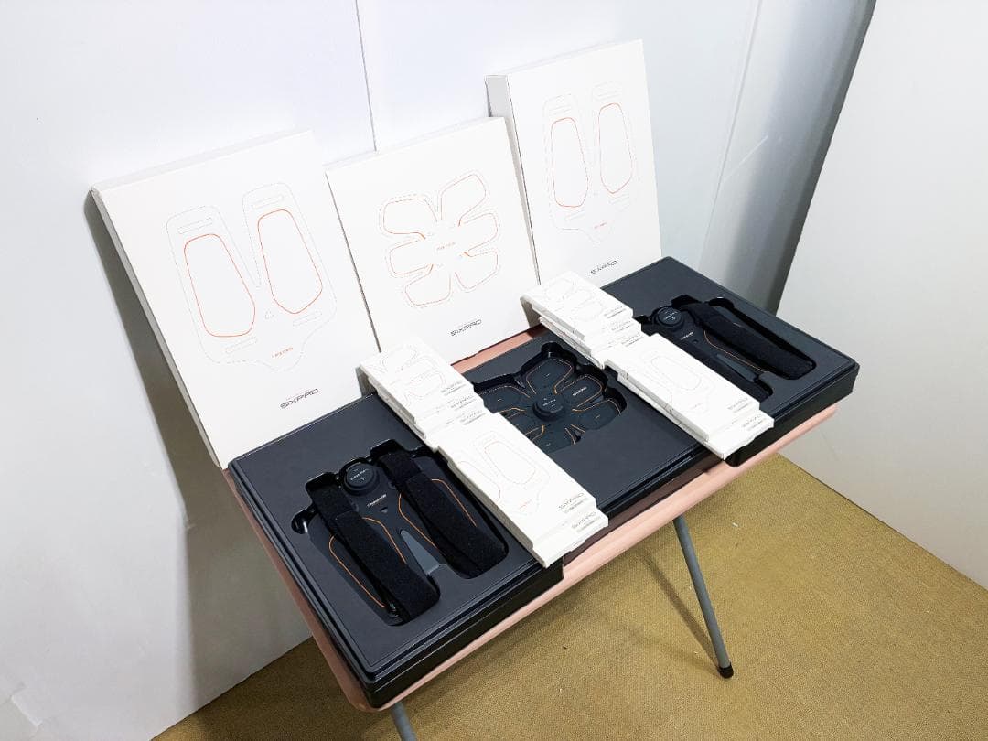 ★3個☆SIXPAD EMSマシン【Abs Fit2/Leg Belt】FPLL