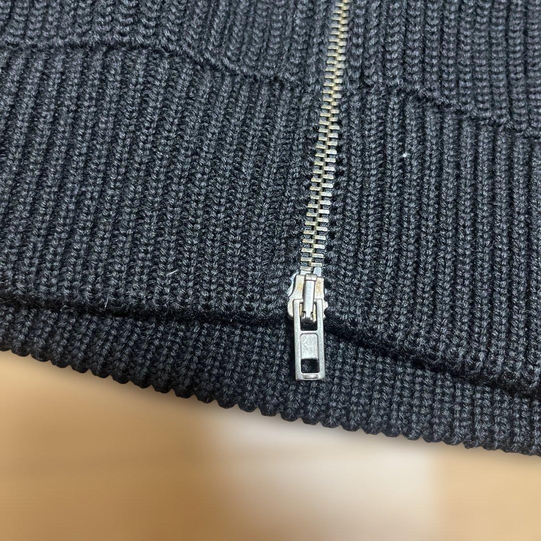 Y*読様 ほぼ新品 マルタン マルジェラ ⑭ドライバーズニット M 黒 スタッフ