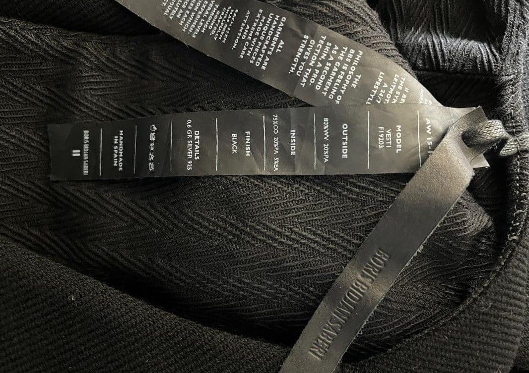 トップス boris bidjan saberi vest