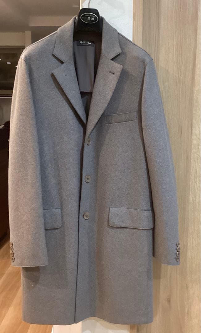Loro Piana カシミヤ テーラードジャケット S グレー
