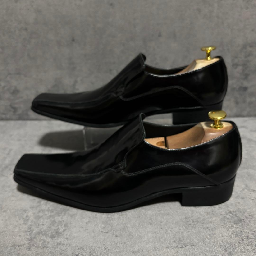 新品　キャサリンハムネットロンドン　ドレスシューズ　ブラック　Y2K 2251