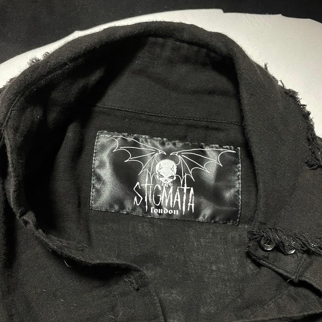 ガーゼシャツ STIGMATA ブラウス ジャボタイ