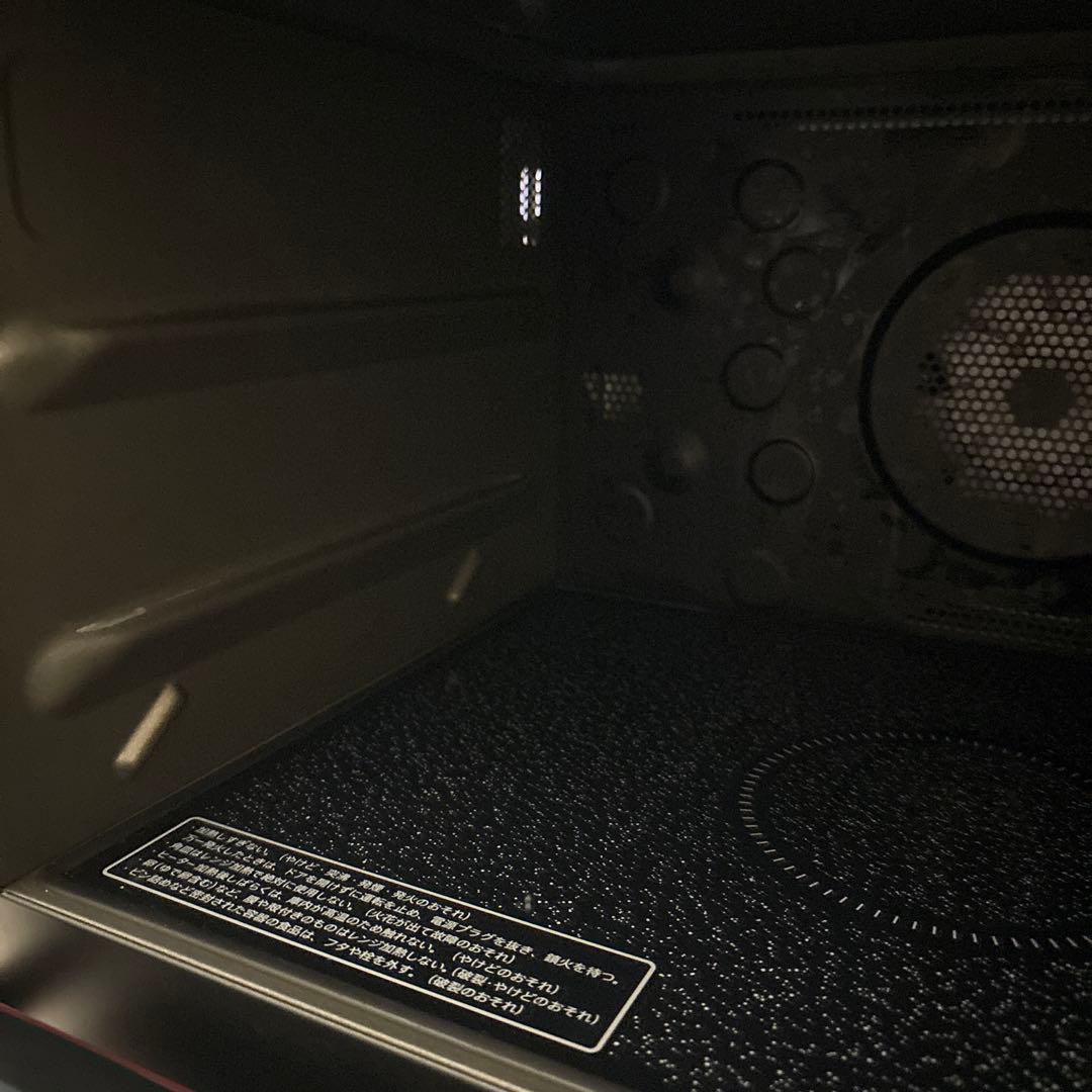 SHARP２段 オーブンレンジ 1000W レッド 電子レンジ